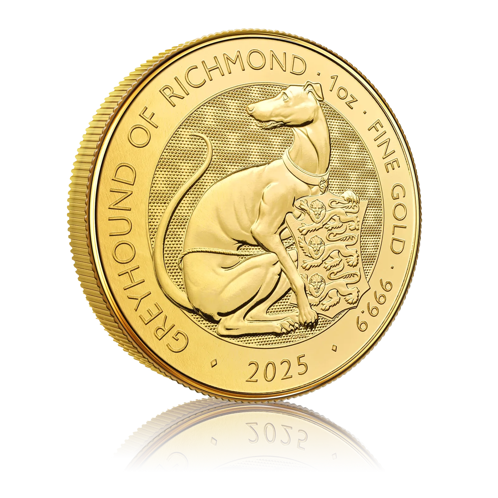 1 oz Gold Royal Mint Greyhound of Richmond (2025) 4